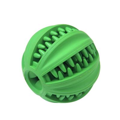 China Dog Educational Ball Boredom Leak Alone Food Card Pet Toy Personalized Grinding Teeth Cleaning Rubber Toy for sale