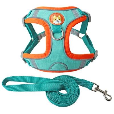 China Factory Direct Selling Lead Long Stretchable Dog Harness Dog Climbing Walking Restraint Belt for sale