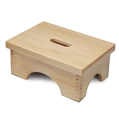 China Modern Hot Sale Antique Handmade Stool Step Tool Indoor Solid Wood Solid Wood Wholesale for sale