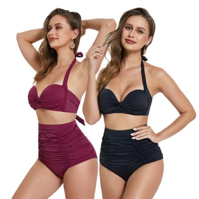 China Waistdear Private Label Swimsuit Swimwear Women Breathable Wholesale Micro Bikinis Swimming Sets for sale