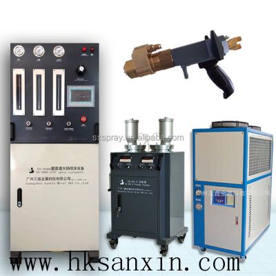 China SX-5000 HOVF machine repair shops spray equipment, tungsten carbide coating equipment, powder coating kit for sale