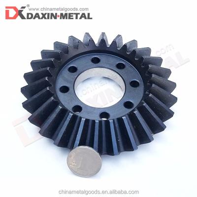 China Machinery Repairs CNC Machined Steel Floor Ground Tooth Spiral Bevel Gear Set OEM Supplier for sale