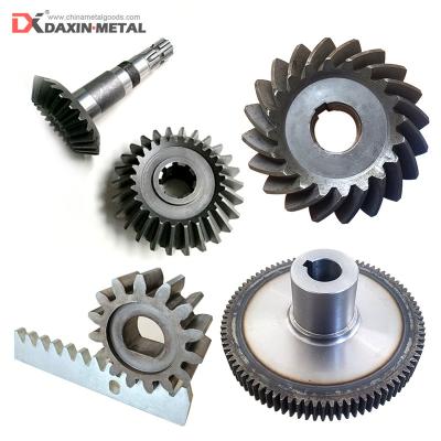 China Factory supply high precision metal spur gear for sale