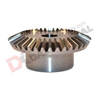 China Material of Construction Shops Carbon Steel Straight Crown And Pinion Bevel Pinion for sale