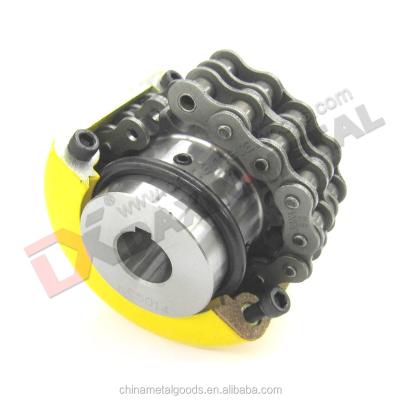 China Flexible Steel Chain Drive Shaft Couplings for sale