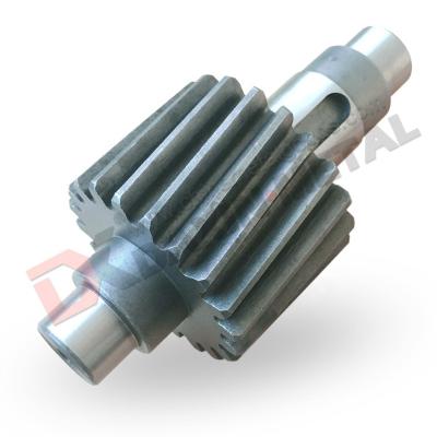 China Industrial Equipment Transmission Parts C45 Forged Spline Gear Shaft for sale