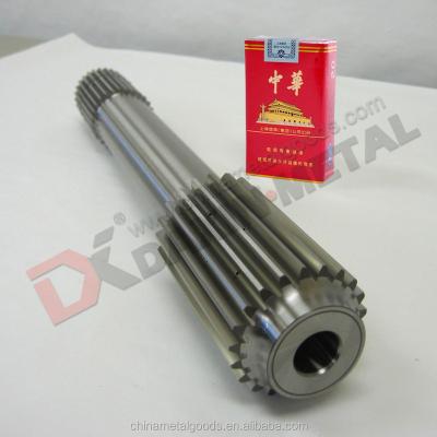 China Industrial Equipment Combine Harvester Parts Gear Shaft For Agriculture Machinery for sale