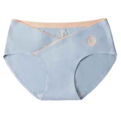 China Maternity Nursing Pregnant Maternity Panties Maternity Pure Cotton High-waisted Antibacterial High-grade Maternity Nursing Panties for sale