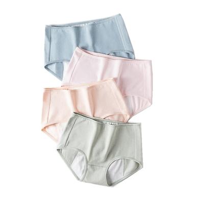 China Antibacterial Top Selling Customized Comfortable Period Panties Menstrual Period Underwear Cotton Panties for sale