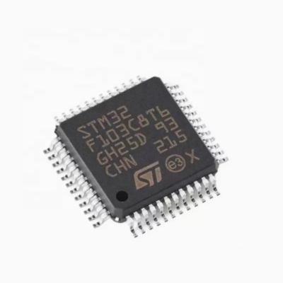 China STM32F103C8T6 LQFP-48 ARM Cortex-M3 72MHz Microcontrollers IC Chip Electronics New Component and Original 72MHz for sale