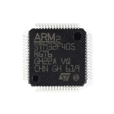 China ST STM32F405RGT6 Microcontroller Image Microcontrol LQFP64 STM32F405 IC Chip Electronic Components STM32F405RGT6 192KB for sale