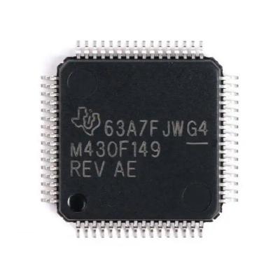 China New and Original IC Chip Integrated Circuit TI MCU Mircrocontroller LQFP-64 Electronic MSP430F149IPMR 2KB MSP430F149IPMR for sale