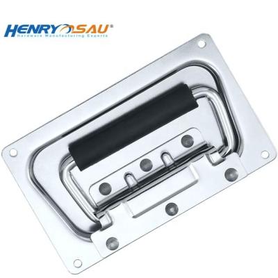 China Factory Economical Pull Handle For Luggage Extension Metal Suitcase Aluminum Folding Handle for sale