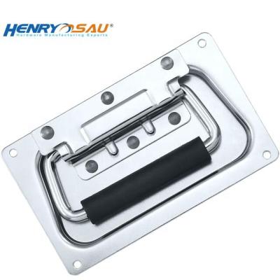 China Factory Classic Theft Case Metal Theft Case Standard Recessed Flip Handle Chest Handle for sale