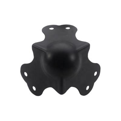 China Theft Case SY-QB05 Black Ball Corner Protector Corner Protection Metal Corner For Theft Case for sale