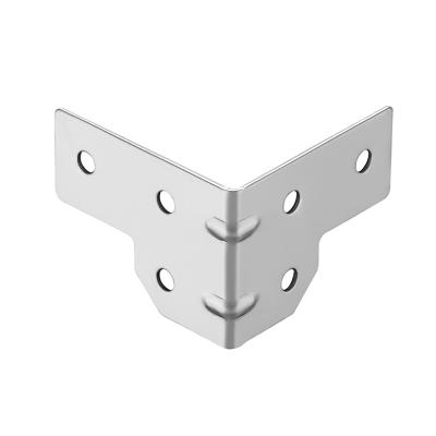 China Stainless Steel L Metal Flight Case Corner Brackets For Wood Sheet Metal Bracket / Corner Connector / Metal Bracket for sale