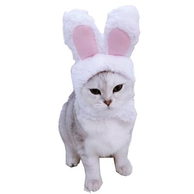 China Funny Pet Stocked Dog And Cats Hat Clothes Rabbit Ear Headgear For Puppy Kitten Pet Accessories for sale