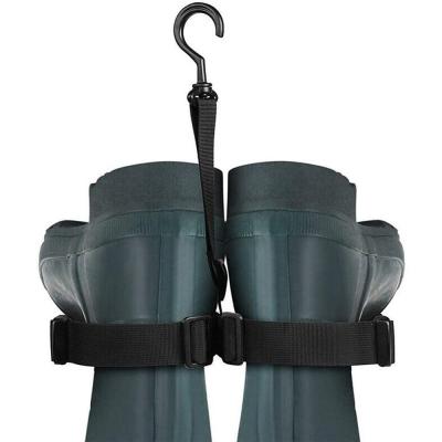 China High Tenacity Fishing Wader Boot Hanger Hanging Strap Belt With Swivel Hoo for sale