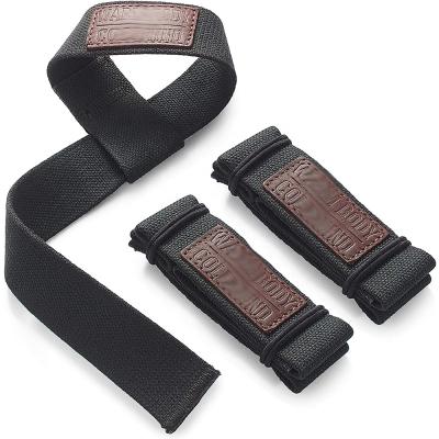 China High Tenacity Professional Grade Heavy Duty Cotton Wrist Support Straps For Weightlifting And Bodybuilding en venta