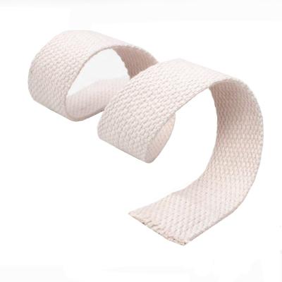 Κίνα Cotton Webbing Tape Polyester Cotton Webbing Strap Band 1.3mm Thick Multicolor Stain Viable προς πώληση