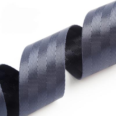 China 25/32/38 mm Sustainable Apparel Accessories Black Polyester Webbing Seat Belt Material Nylon Sewing Webbing en venta