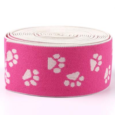 China Custom Logo Elastic Waistband Elastic Wristbands For Men's Boxer Briefs Pantone Shoes Customized Jacquard Spandex Techniques Band Time Advance for sale