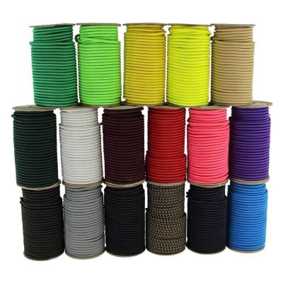 Κίνα 2mm viable 2.5mm latex rope high tensile colorful round elastic latex rope in stock for beach chairs hair ties προς πώληση