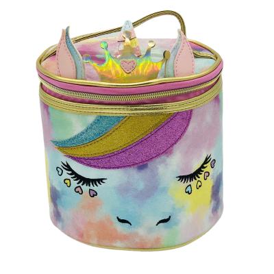 Chine Fashion Small Travel Makeup Bag Cosmetic Case Organizer with 7 Brush Holder Dividers and 2 Pockets for Women Girls Waterproof Bag à vendre