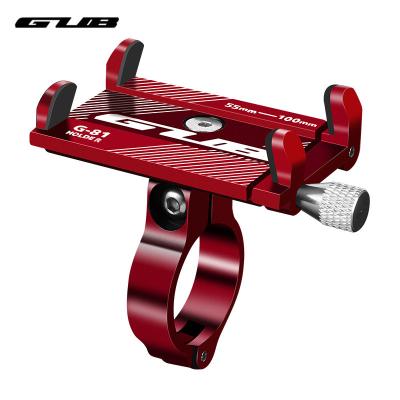 China Adjustable GUB Bike Bicycle Phone Holder 3.5-6.2 Inch Smartphone GPS Holder Mount Aluminum Bike Holder For Iphone Huawei Samsung for sale