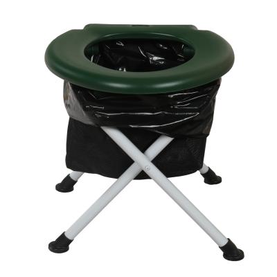 China Chinese Camping Use Klapptoilette Portable Stable Commode Chairs Over Toilet For Disabled And Pregnant Woman for sale