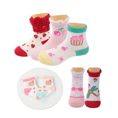 China Wholesale High Quality Two Pairs Of Baby Socks Baby Socks Cute Cartoon Toddler Socks for sale