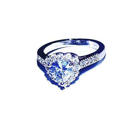 China Direct Selling CLASSIC Direct Selling Micro Inlaid Japan and South Korea Hot Silver Explosion Ring Fashion Personality Matching Female Direct Selling for sale