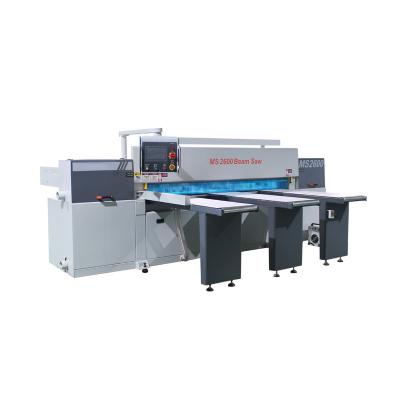 China Computer Horizontal Beam Saw Machine CNC Panel Automatic Beam Saw Rails Course for sale