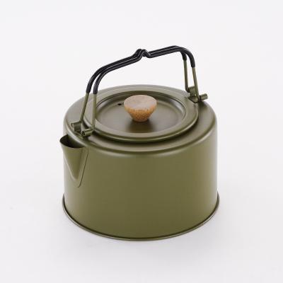 China 1L 304 Stainless Steel Easy Carry Portable Scalding Anti Quick Boiling Portable Hot Water Stove Kettle With Tea Separation for sale