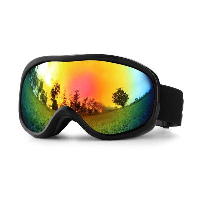 China Wholesale 2023 Stylish High Quality Magnetic UV Reflected Goggles Custom Snow Ski Anti-Fog Anti-Fog 400 Double Layer Skiing Ski Go Glasses for sale