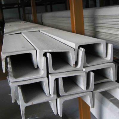 China Standard Size 304 Stainless Steel Profile 316 C U Profile Stainless Steel U Bar for sale