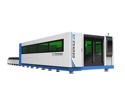 China Cortadora grande del laser de la fibra de 500w 1000w para el CNC industrial del metal en venta