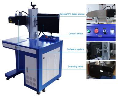 中国 繊維3Dレーザーの印金属のための機械/3dレーザーの彫版機械 販売のため