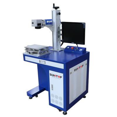 China Aluminium Nameplate Fiber Laser Marking Machine 50W for sale