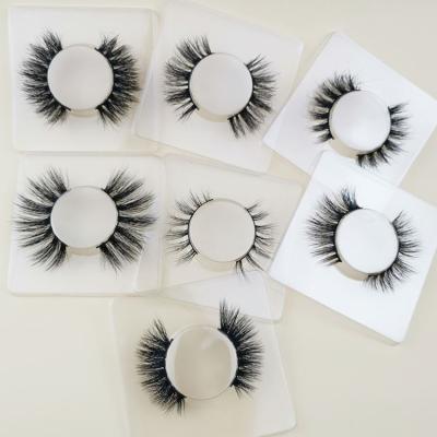 China Real Natural Wholesale Private Label Logo Brand Lashes 100% Luxury 3d Mink False Eyelashes Make Up for sale