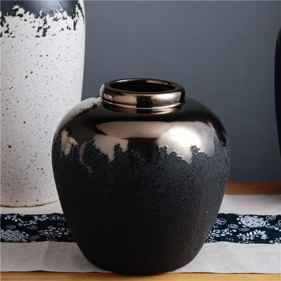 China Handmade Large Home Decor Centerpiece Flower Bud Vase Minimalist Wedding Ceramic Flower Vases For Decor for sale