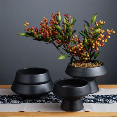 China Modern Custom Creative Home Decor Balcony Planner Plant Decoration Garden Logo Ceramic Flower Pots Mold for sale