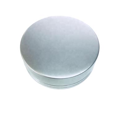 China Non Spill 56mm Silver Lid Cover Jar Metal Lid For Cream Jar for sale