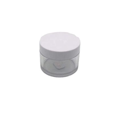 China White Plastic Cosmetic Jar 8oz Lid 250g PETG Cream Jar For Hair Care Body Butter Small Container Sample for sale