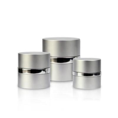 China Cosmetic Round Aluminum Cosmetic Jar for sale