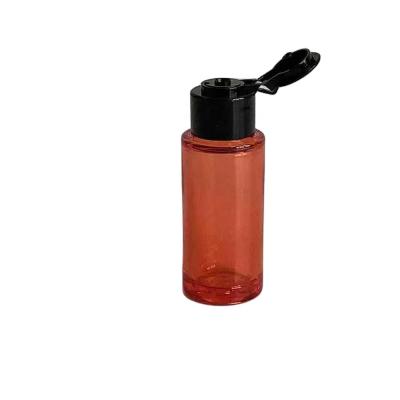 China 20ml petg cosmetic plastic small cosmetic bottle with flip cap for sale