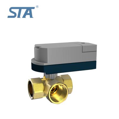 China General china suppliers 2 yuhuan left brass motorized valve STA.1501 for sale