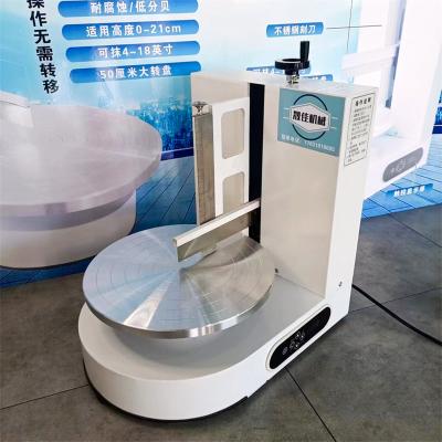 China Snack Factory Cake Smoothing Machine Portable Cake Coating Machine Cake Smoothing Coating Machine Icing for sale