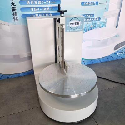 China Snacks Factory Automatische Cake Machine Cake Cream Spreader Spreading Device for sale