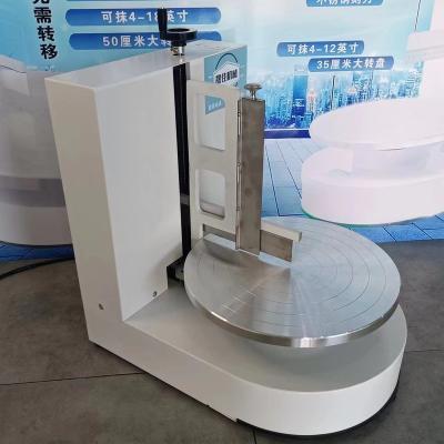 China Snack Factory Cake Cream Scraper Coating Machine Cake Cream Coating Spread Smoothing Decorating Machine for sale